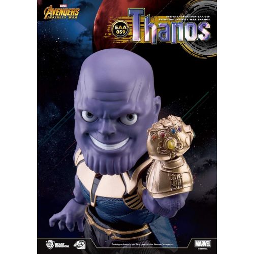  Beast Kingdom Avengers Infinity War: Egg Attack Action Eaa-059 Thanos Action Figure