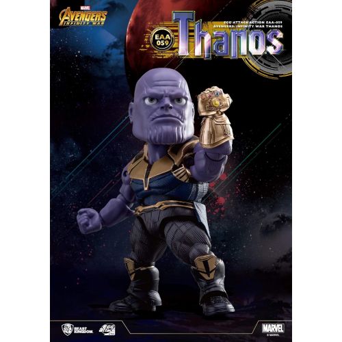  Beast Kingdom Avengers Infinity War: Egg Attack Action Eaa-059 Thanos Action Figure