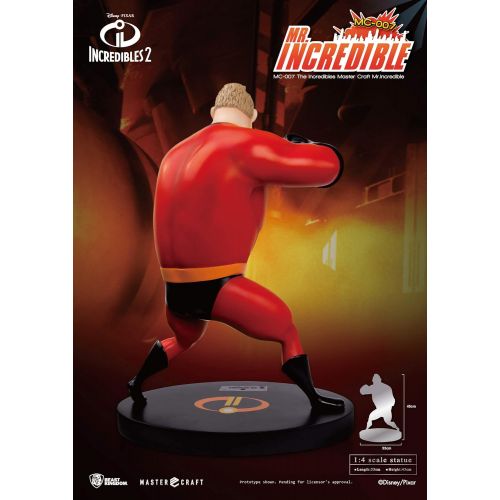  Beast Kingdom The Incredibles: Mc-007 Mr. Incredible 1: 4 Scale Master Craft Statue