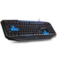 Beastron Catalyst Gaming Keyboard, Multimedia keys Ergonomic Keyboard Swappable Gaming Keys, PC Computer Wired Gaming Keyboard