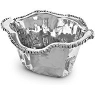 Beatriz Ball Organic Pearl Ice Bucket, Metallic