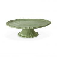 Beatriz Ball 2444 Alegria Green Pedestal Cake Plate