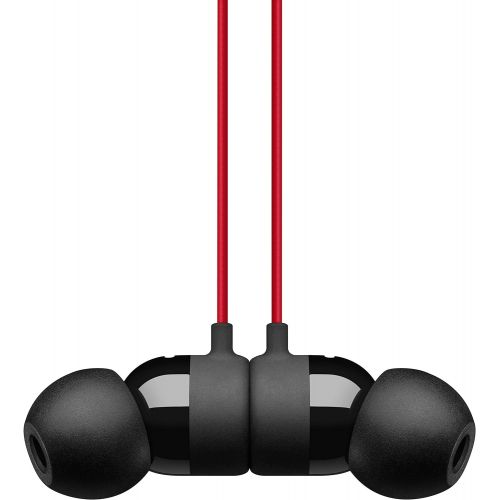 비츠 Urbeats3 Wired Earphones With 3.5mm Plug - Tangle Free Cable, Magnetic Earbuds, Built In Mic And Controls - Defiant Black-Red