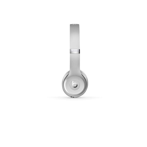 비츠 Beats Solo3 Wireless On-Ear Headphones - Apple W1 Headphone Chip, Class 1 Bluetooth, 40 Hours Of Listening Time - Silver (Previous Model)