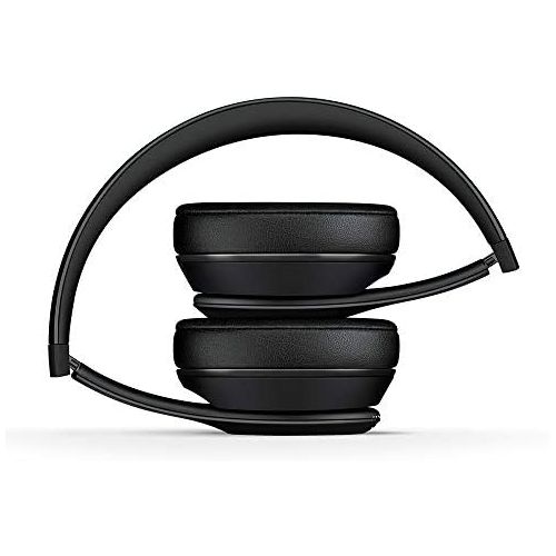 비츠 Beats Solo3 Wireless On-Ear Headphones - Apple W1 Headphone Chip, Class 1 Bluetooth, 40 Hours Of Listening Time - Black (Latest Model)