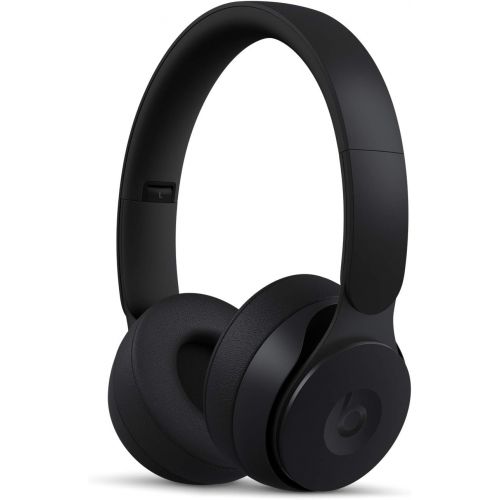 비츠 Beats Solo Pro Wireless Noise Cancelling On-Ear Headphones - Apple H1 HeadphoneChip, Class 1 Bluetooth, Active Noise Cancelling, Transparency, 22 Hours OfListening Time - Black