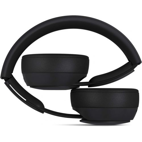 비츠 Beats Solo Pro Wireless Noise Cancelling On-Ear Headphones - Apple H1 HeadphoneChip, Class 1 Bluetooth, Active Noise Cancelling, Transparency, 22 Hours OfListening Time - Black