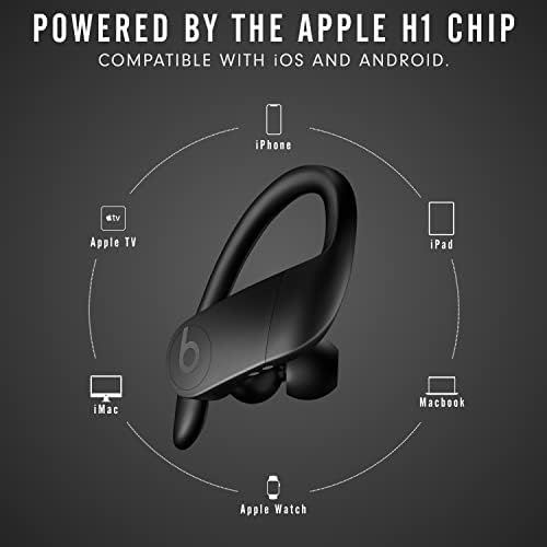 비츠 Powerbeats Pro Wireless Earphones - Apple H1 Headphone Chip, Class 1 Bluetooth, 9 Hours Of Listening Time, Sweat Resistant Earbuds - Black