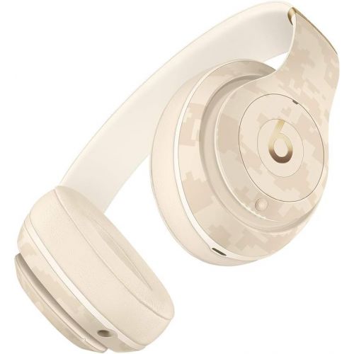 비츠 Beats Studio3 Wireless Noise Cancelling On-Ear Headphones - Apple W1 Headphone Chip, Class 1 Bluetooth, Active Noise Cancelling, 22 Hours Of Listening Time - Sand Dune