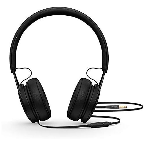 비츠 Beats EP Wired On-Ear Headphones - Battery Free for Unlimited Listening, Built in Mic and Controls - Black