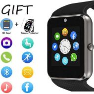 [아마존베스트]Beaulyn Bluetooth Smart Watch,Touch Screen Sport Wrist Watch Phone for Android Pedometer Smartwatch Compatible Samsung Men Women …