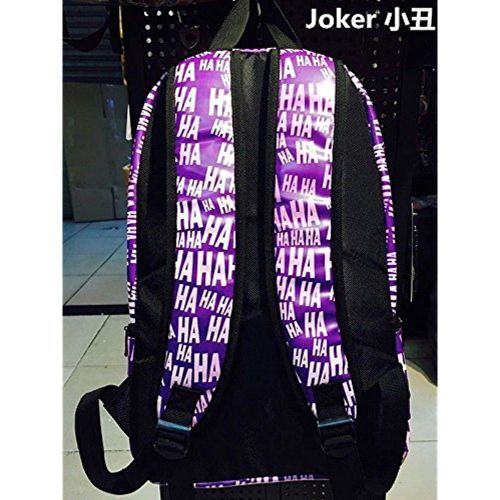  Beausheen beausheen The Joker Batman Comics Bag Leather Backpack School Travel Book Bag Fashion