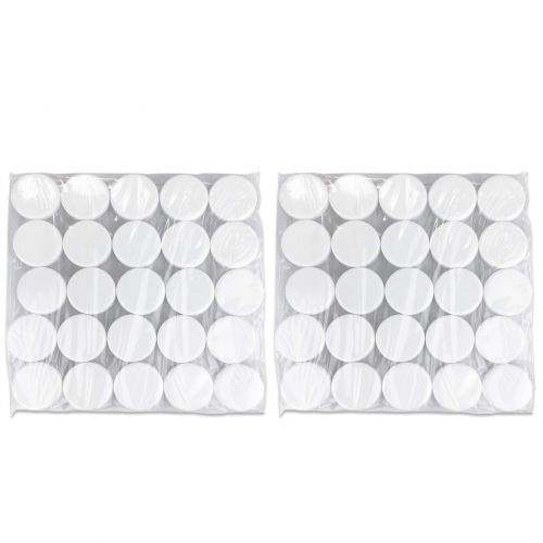  (500 Pcs) Beauticom 5G/5ML Round Clear Jars with White Lids for Pills, Medication, Ointments and Other Beauty and Health Aids - BPA Free