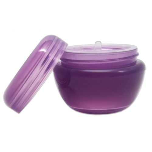  Beauticom 72 Pieces 50G/50ML PURPLE Color Frosted Container Jars with Inner Liner for Small Jewelry, Beads, Charms, Rhinestones, Nail Accessories - BPA Free