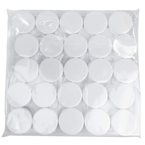  (Quantity: 2000 Pcs) Beauticom 3G/3ML Round Clear Jars with White Lids for Powdered Eyeshadow, Mineralized Makeup, Cosmetic Samples - BPA Free