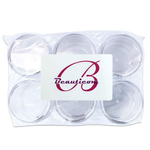  Beauticom 450 Pieces 20G/20ML Round Clear Jars with Screw Cap Lid for Scrubs, Oils, Salves, Creams, Lotions - BPA Free