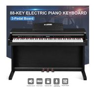 Beautifulwoman Piano keyboard 88 key music electric digital lcd with stand+3 pedal board+cover