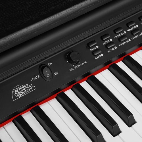  Beautifulwoman Piano keyboard 88 key music electric digital lcd with stand+3 pedal board+cover