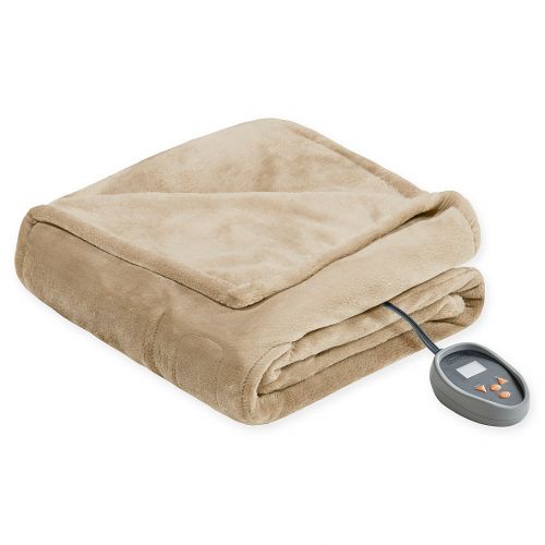 뷰티레스트 Beautyrest Microlight-to-Berber Reversible Heated Blanket
