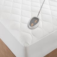Beautyrest Microfiber Heated Mattress Pad in White