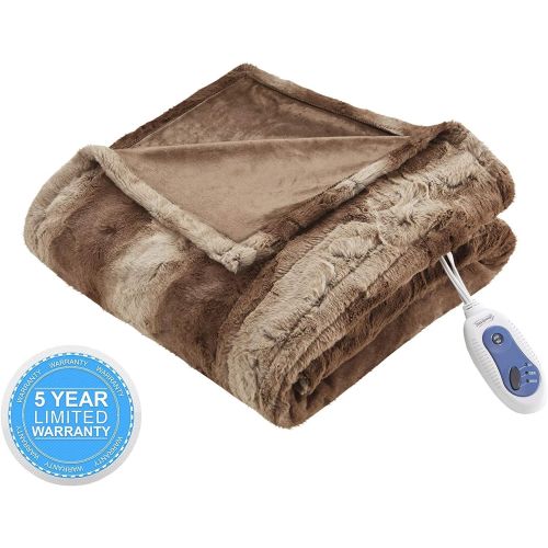 뷰티레스트 Beautyrest Elect Electric Heated Blanket, 50x70, Sand 7 Each