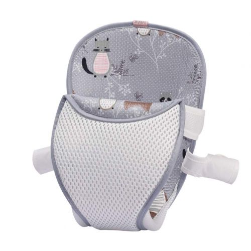  Bebamour 3D Mesh Pad/Cushion/Liner/Insulation for Baby Hip Seat, Baby Carrier, Stroller and Car Seat (Gray 1)