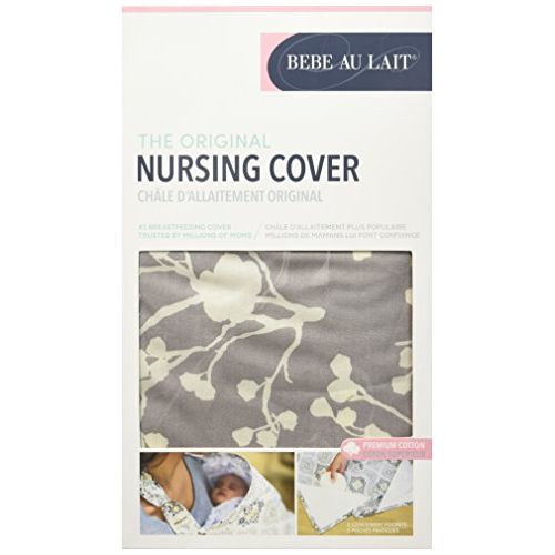  [아마존베스트]Bebe au Lait Premium Cotton Nursing Cover, Nest