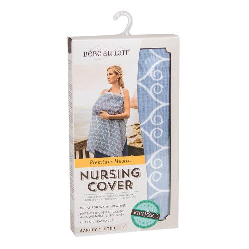  [아마존베스트]Bebe au Lait Premium Muslin Nursing Cover, Porta