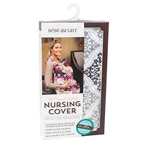  [아마존베스트]Bebe au Lait Premium Cotton Nursing Cover, Astoria