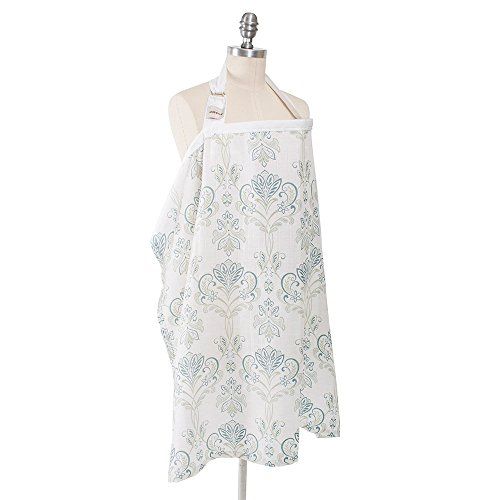  [아마존베스트]Bebe au Lait Premium Muslin Nursing Cover, Isla