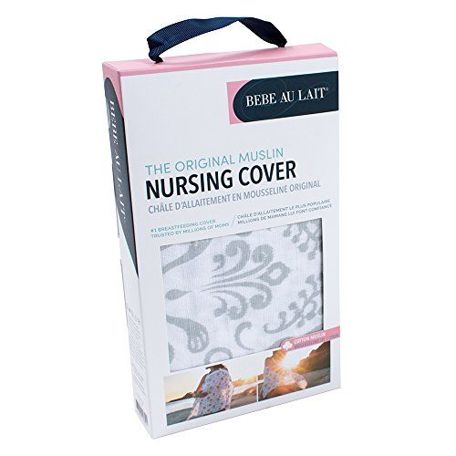  [아마존베스트]Bebe au Lait Premium Muslin Nursing Cover, Atherton