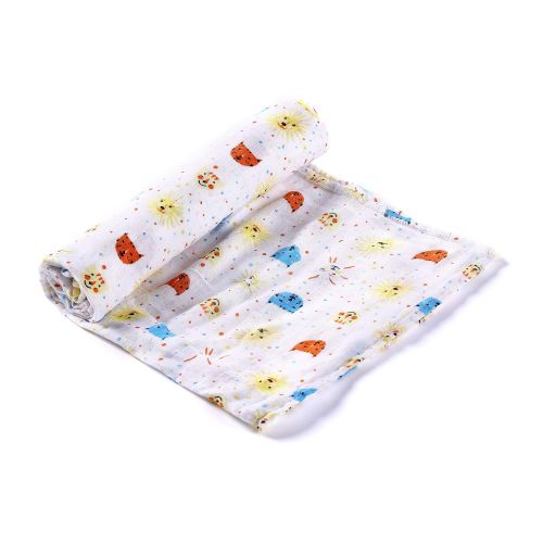  Bebe living 3-pks Super Soft Baby Bamboo Muslin Swaddle Enfant Blanket Baby Receiving Blanket …