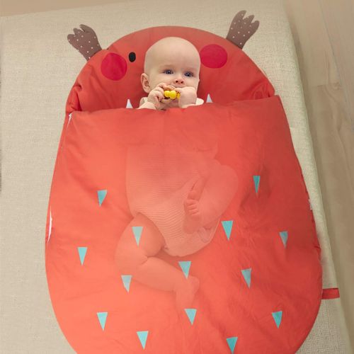  Bebear Bebamour Baby Sleeping Bag Nursery Cotton Blankets Baby Kids Toddler Sleep Sack Stroller Wrap Blanket for 0-18 Month Baby