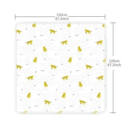  Bebear Bebamour Muslin Swaddle Blankets for Baby Girls Boys and Infants Light and Breathable Baby Swaddle...