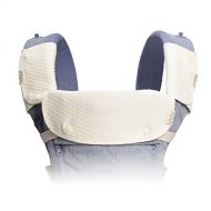 Bebear Bebamour Natural Baby Drool and Teething Pad for All Carry Positions Baby Carrier White Drool Bib for Boys & Girls