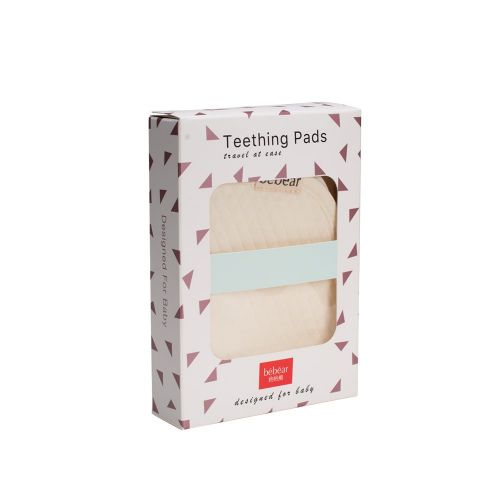  Bebear Bebamour Natural Baby Drool and Teething Pad for All Carry Positions Baby Carrier White Drool Bib for Boys & Girls