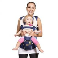 [아마존베스트]Bebear Bebamour New Style Designer Sling and Baby Carrier 2 in 1,Approved by U.S. Safety Standards,Dark Blue