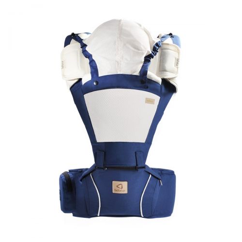  [아마존베스트]Bebear Bebamour New Style Designer Sling and Baby Carrier 2 in 1,Approved by U.S. Safety Standards,Dark Blue