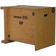 [아마존베스트]Becker-Sport Germany Becker Box XL World First 6 in 1 Plyo Box  Each side has 2 jumping heights XL Box 20 x 24 x 30 inches and additional 22 x 27 x 34 inches (50 x 61 x 76 cm and