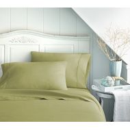Becky Cameron ienjoy Home 3 Piece Double Brushed Microfiber Bed Sheet Set, Twin XL, Sage, TWINXL