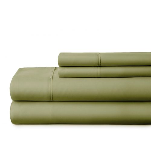  Becky Cameron ienjoy Home 3 Piece Double Brushed Microfiber Bed Sheet Set, Twin XL, Sage, TWINXL