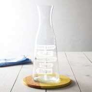 /BeckyBroome Personalised Travel Signpost Carafe