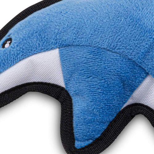  BECO PETS David The Dolphin Rough and Tough Interactive Dog Toy with Squeaker