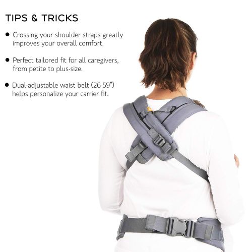  Beco Baby Carrier Beco Gemini Baby Carrier - Cool Mesh Grey, Sleek and Simple 5-in-1 All Position Backpack Style Sling for Holding Babies, Infants and Child from 7-35 lbs Certified Ergonomic