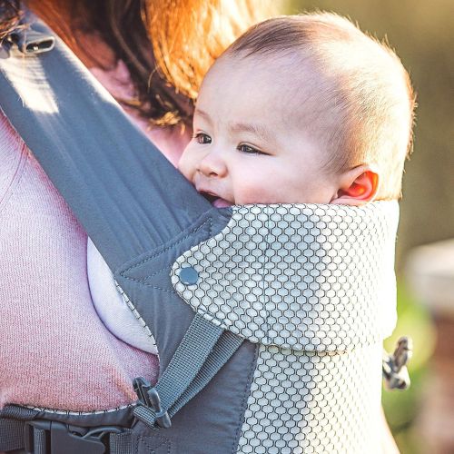  Beco Baby Carrier Beco Gemini Baby Carrier - Cool Mesh Grey, Sleek and Simple 5-in-1 All Position Backpack Style Sling for Holding Babies, Infants and Child from 7-35 lbs Certified Ergonomic