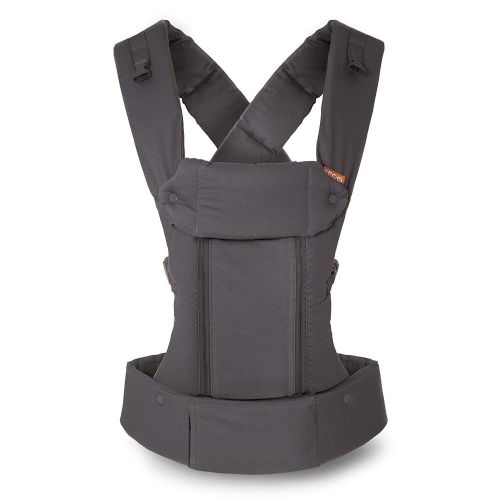  Beco Baby Carrier Beco 8 Baby Carrier, Dark Grey Cotton, All Seasons Ergonomic Baby Carrier Comes Complete with Infant Insert, Removable Lumbar Support, 360° of Comfort for Parent and Child