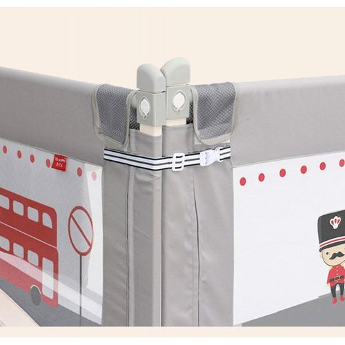  Bed rail Vertical Lift Baby Bed Rail Adjustable Anti-Fall Toddler Bedside Guard with External Safety Lock, Safe Sleep Crib Bumper