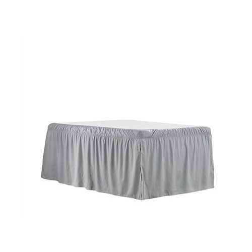  Bed skirt Ruffled Dorm Sized Bed Skirt - Alloy