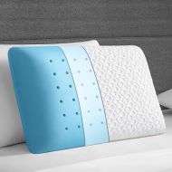 BedStory Memory Foam Pillow Medium Firm - Gel Foam Pillows for Sleeping Standard Size - Orthopedic Bed Pillows for Neck Pain - Stomach & Back Sleepers