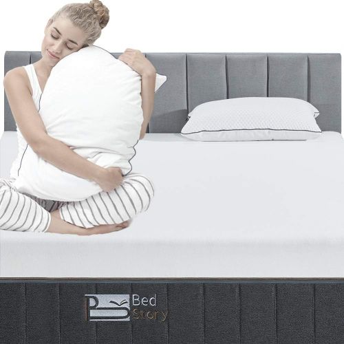  [아마존 핫딜]  [아마존핫딜]BedStory 12 Inch Gel Memory Foam Mattress Queen, Bamboo Charcoal Infused Breathable Bed Mattress CertiPUR-US Certified Foam, 10-Year Warranty